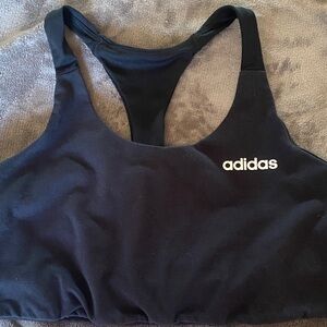 Adidas Women's Black Racerback Sports Bra
